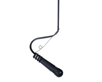 CHM99-Black Cardioid Hanging Choir Mic with XLR Cable