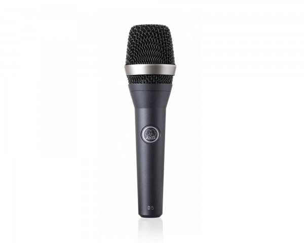 AKG D5 Supercardioid Maximum Gain Dynamic Vocal Mic - Main Image