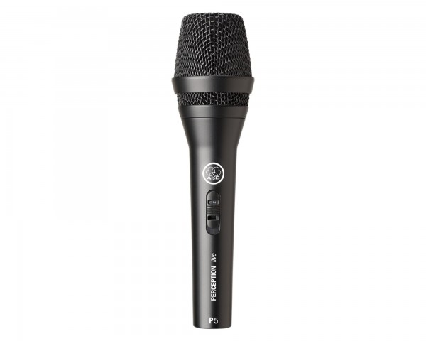AKG P5S Dynamic Handheld Supercardioid Lead Vocal Mic Switched - Main Image