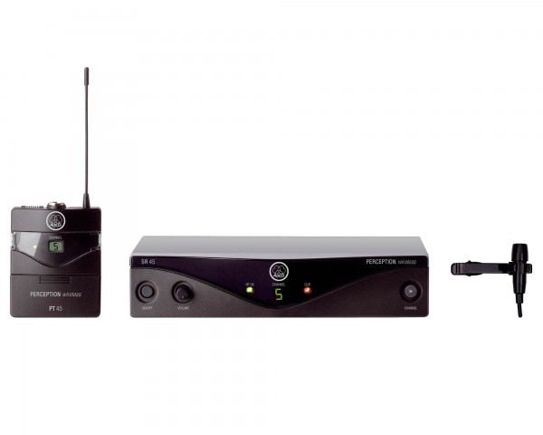 AKG WMS45 Perception Lavalier Mic Wireless Presenter System CH70 - Main Image