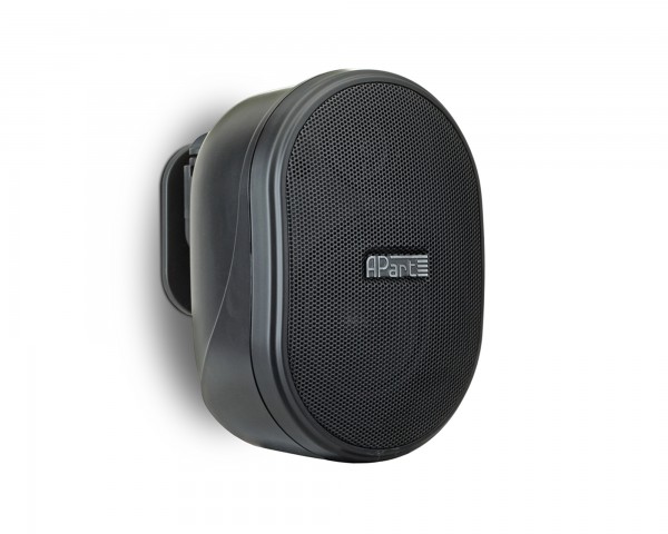 Apart OVO3T Black 3 2-Way Oval Speaker Inc Bracket 100V/16Ω 40W - Main Image
