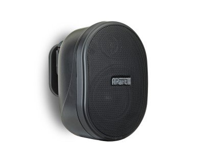 OVO3T Black 3" 2-Way Oval Speaker Inc Bracket 100V/16Ω 40W