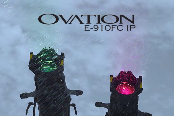 Colourful Rain or Shine: CHAUVET Pro Introduce Ovation E-910FC IP