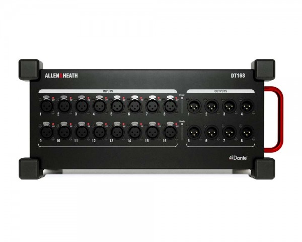 Allen & Heath DT168 Dante I/O Expander 96kHz 16in/8out for dLive and SQ - Main Image