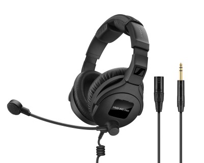 HMD300XQ2 Broadcast Headset Dual Sided 64Ω with Cable