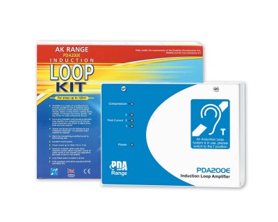 AKM1 Meeting Room Hearing Loop Kit (PDA200E, APM Plated Mic)