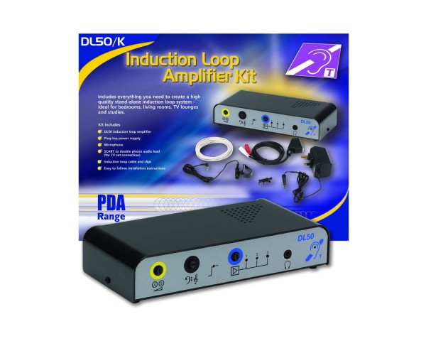 SigNET DL50K Domestic Loop Kit (DL50, AMT Mic, 16m Loop, SCART) - Main Image