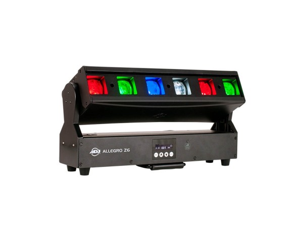 ADJ Allegro Z6 Pixel Bar with Motorised Zoom&Tilt 6x30W RGBW LED - Main Image