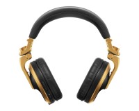Pioneer DJ HDJ-X5BT-N Pro DJ Bluetooth Headphones with Swivel Ear Gold - Image 2