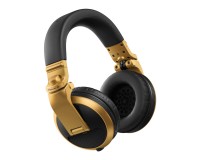 Pioneer DJ HDJ-X5BT-N Pro DJ Bluetooth Headphones with Swivel Ear Gold - Image 3