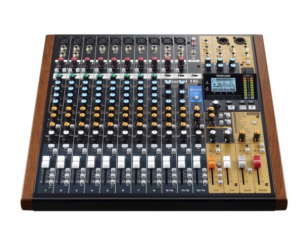 TASCAM Model 16 16-Channel Analogue Mixer with 16-Track Digital Recorder - Main Image