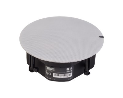 CS-C5W White 5" 2-Way Enclosed Shallow Ceiling Speaker 100V/16Ω