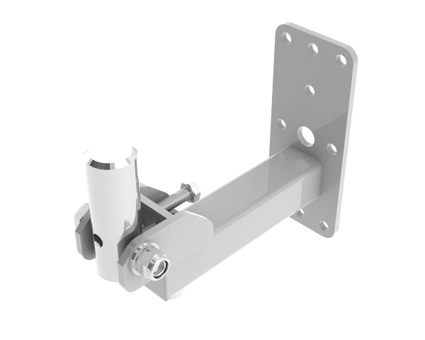 WHUM35-W Bottom Mount Tilting Wall Bracket 215mm 35mm Spigot Wht ...