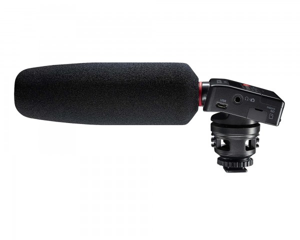 TASCAM DR-10SG Camera-Mountable Shotgun Microphone Audio Recorder - Main Image