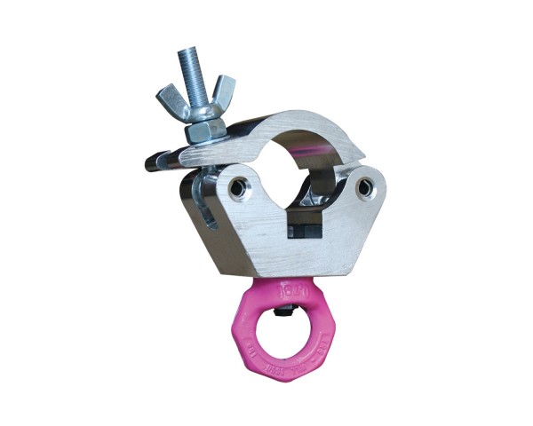 Doughty T57203 Hanging Clamp with Pink Eye Loads up to 750kg SILVER - Main Image