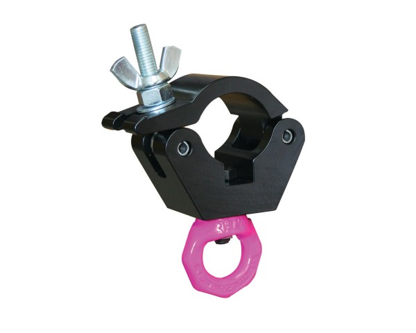 Doughty T57204 Hanging Clamp with Pink Eye Loads up to 750kg BLACK - Main Image