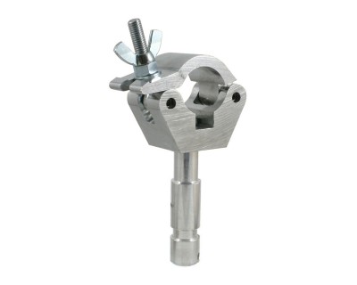 T57225 Big Ben Clamp 50mm Half Coupler with 28mm Spigot SILVER