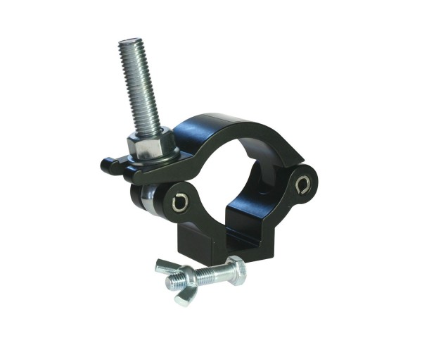 Doughty T58086 Slimeline LW HOOK Clamp SWL 300kg BLACK - Main Image