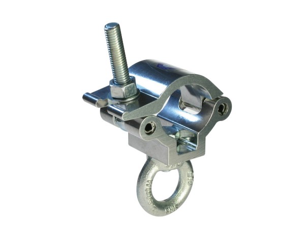 Doughty T58109 Lightweight Hanging Clamp M12 Eye Nut 340Kg SILVER - Main Image