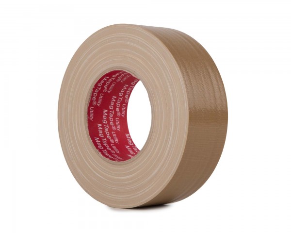 Le Mark MagTape UTILITY Gloss Gaffer Tape 50mmx50m BEIGE - Main Image