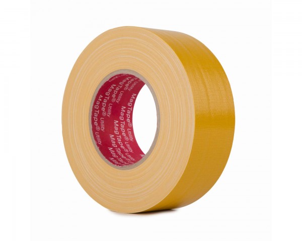 Le Mark MagTape UTILITY Gloss Gaffer Tape 50mmx50m YELLOW - Main Image