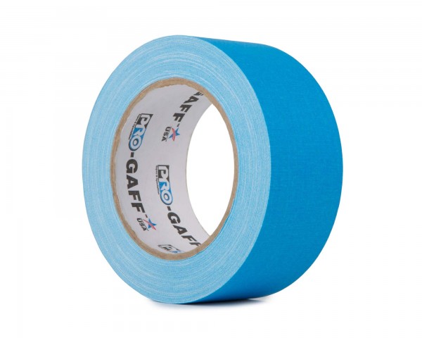 Le Mark Pro Gaff FLUORESCENT Gaffer Tape 48mm x 25yds BLUE - Main Image