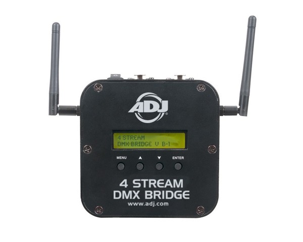 ADJ 4 Stream DMX Bridge 4 Universe for WiFi, Art-Net, sACN, WiFLY - Main Image