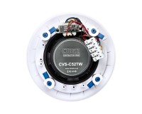 Cloud Contractor CVS-C52TW 5.25 2-Way Ceiling Speaker 40W 8Ω or 6W 100V White - Image 2