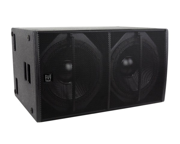 Martin Audio X218 BlacklineX 2x18 Subwoofer with 4 Voice Coil Black  - Main Image