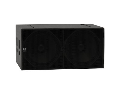 SXP218 2x18" Direct Radiating Dual Powered Subwoofer 4000W Black 