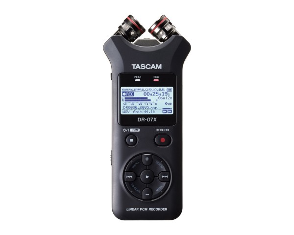 TASCAM DR-07X Stereo Handheld Audio Recorder / USB Interface - Main Image