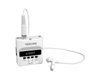 TASCAM DR-10L Digital Audio Recorder with Lavalier Microphone WHITE - Image 2