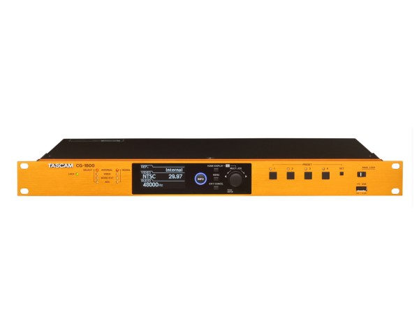 TASCAM CG-1800 Master Clock Generator with Video Sync 1U - Main Image