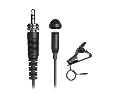 TM-10LB Lavalier Microphone with Screw-Lock Connector Black