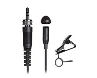 TASCAM TM-10LB Lavalier Microphone with Screw-Lock Connector Black - Image 1