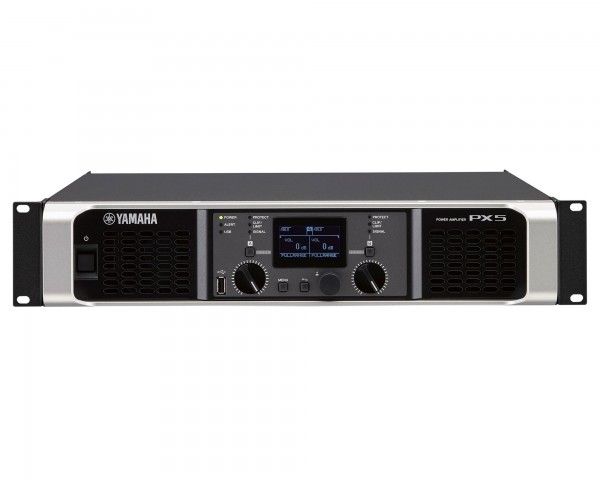 Yamaha PX5 Class D Power Amp 2x800W @ 4Ω with On-Board DSP 2U - Main Image