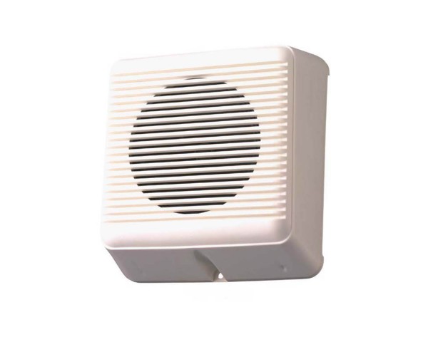 TOA BS633A 5cm Compact PA Speaker 100V/6W ABS White - Main Image