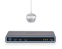 Biamp Devio SCR-20C Conferencing Hub 1x SCR-20 and 1x DCM-1 White - Image 1