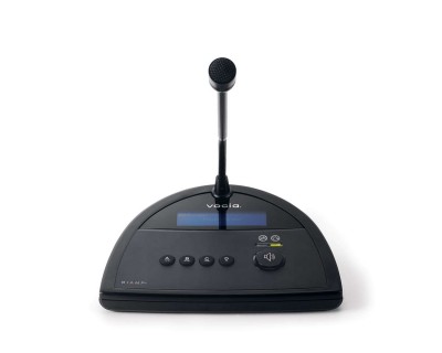 Vocia DS-4 4-Button Desktop Paging Station Inc Gooseneck Mic