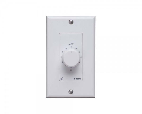 Apart D-VOL30 70v 30W Volume Control Decora Style White - Main Image