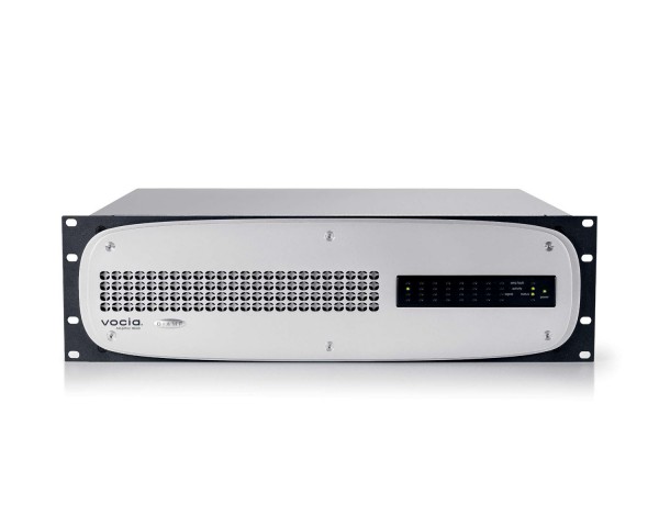 Biamp Vocia VA-8600 8x600W Digital Network Amplifier 70/100v 3U - Main Image