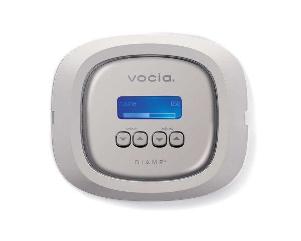 Biamp Vocia WR-1 Networked Wall Remote for Background Music Zones - Main Image