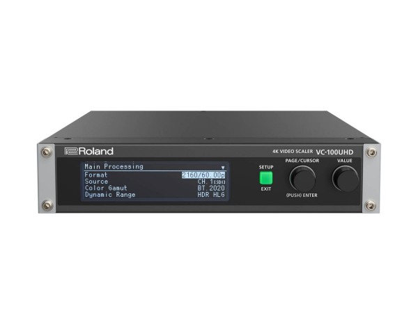 Roland Pro AV VC-100UHD 4K Video Scaler for SDI / HDMI / USB Streaming - Main Image