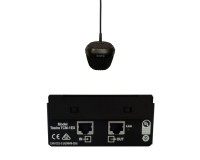 Biamp Parle TCM-1EX Expansion Pendant AVB Beamtracking Microphone Black - Image 1