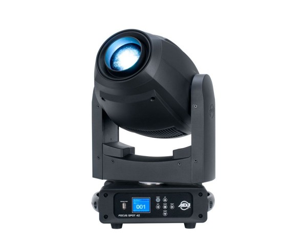 ADJ Focus Spot 4Z 200W LED Moving Head Spot with Gobo Wheel Blk - Main Image