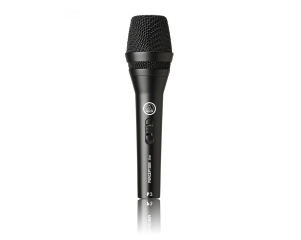 AKG P3 S High Performance Dynamic Microphone with On/Off Switch - Main Image