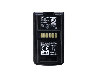 BA20 Rechargeable Li-ion Battery Pack for EKP-AVX Receiver