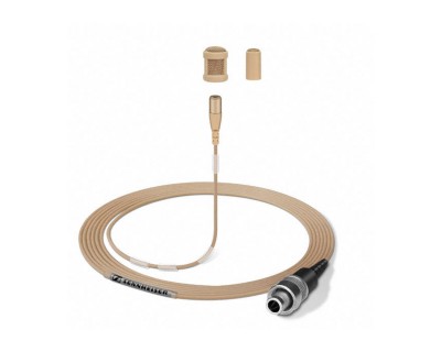 MKE1-5-3 3.3mmØ Omni-Directional Lavalier Mic Open-Cable Beige