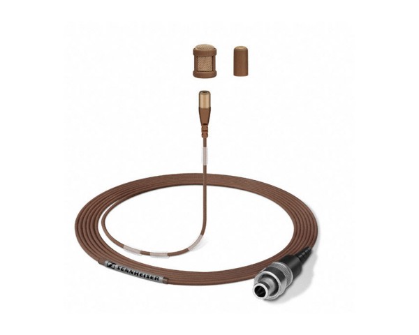 Sennheiser MKE1-4-2 3.3mmØ Omni-Directional Lavalier Mic 3-Pin SE Brown - Main Image