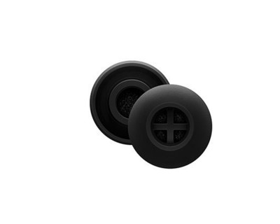 Silicone BLACK IEM Ear Tips Medium IE40/100/400/500 Pro (5 PAIRS)